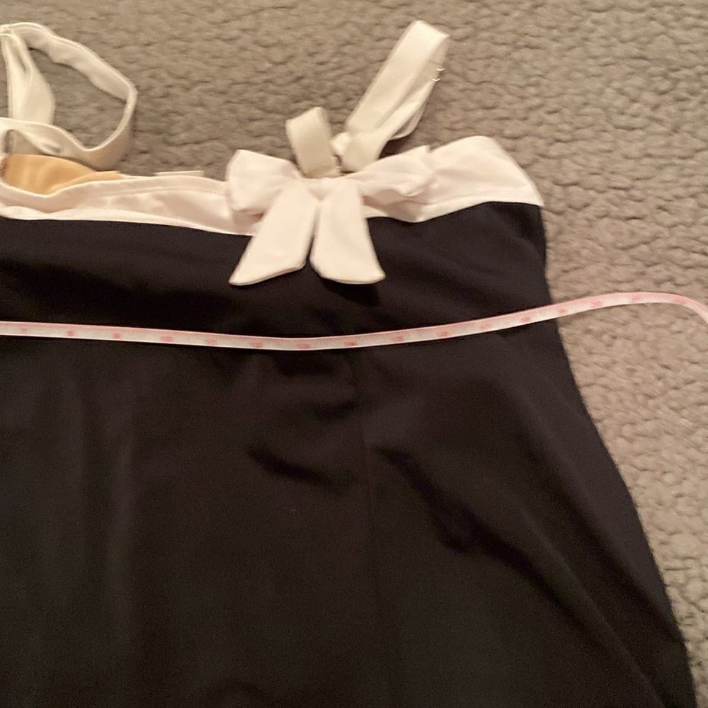Roaman’s Swimsuit Plus Size Size 16 Black & White View 6